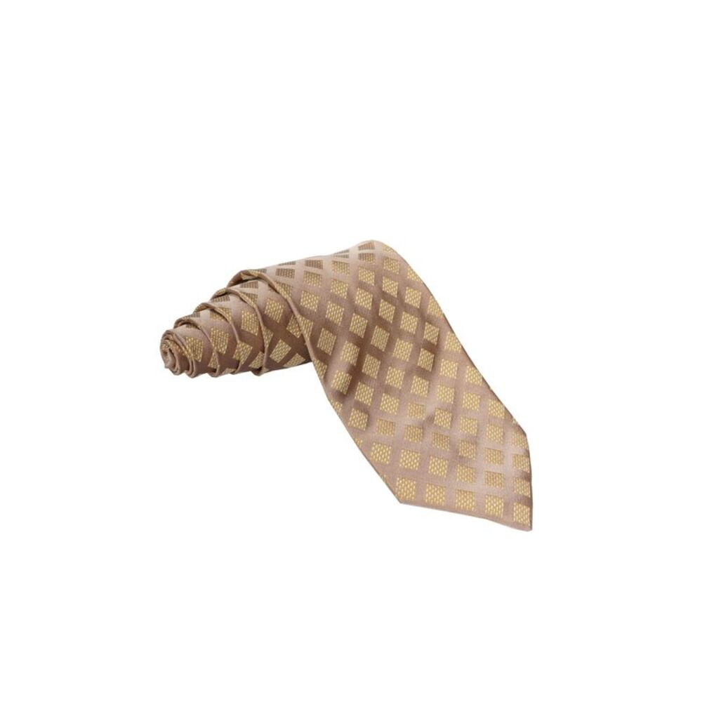 Zilli Textured Diamond Grid Silk Tie
